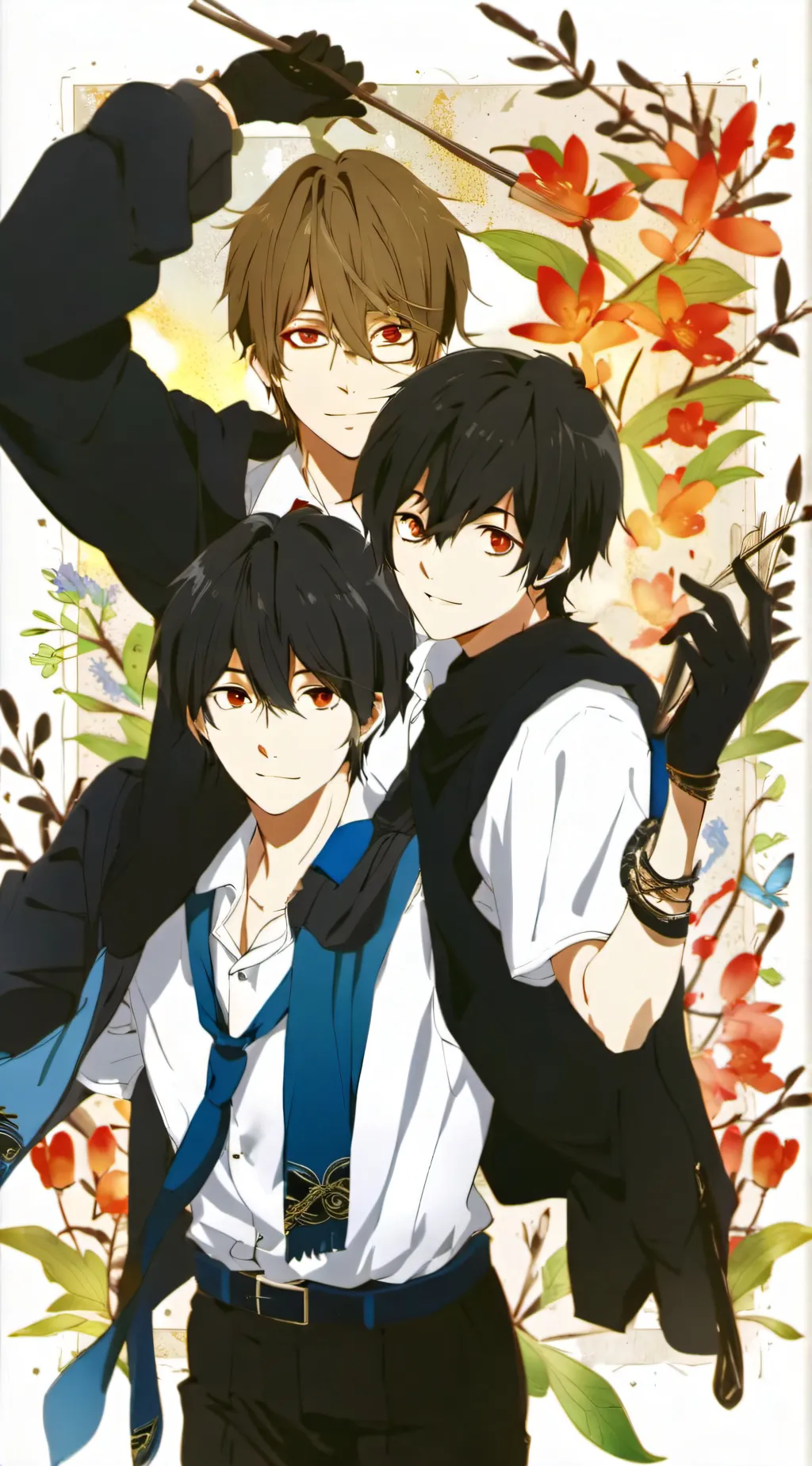 ai character: lucas,lit y rafael background