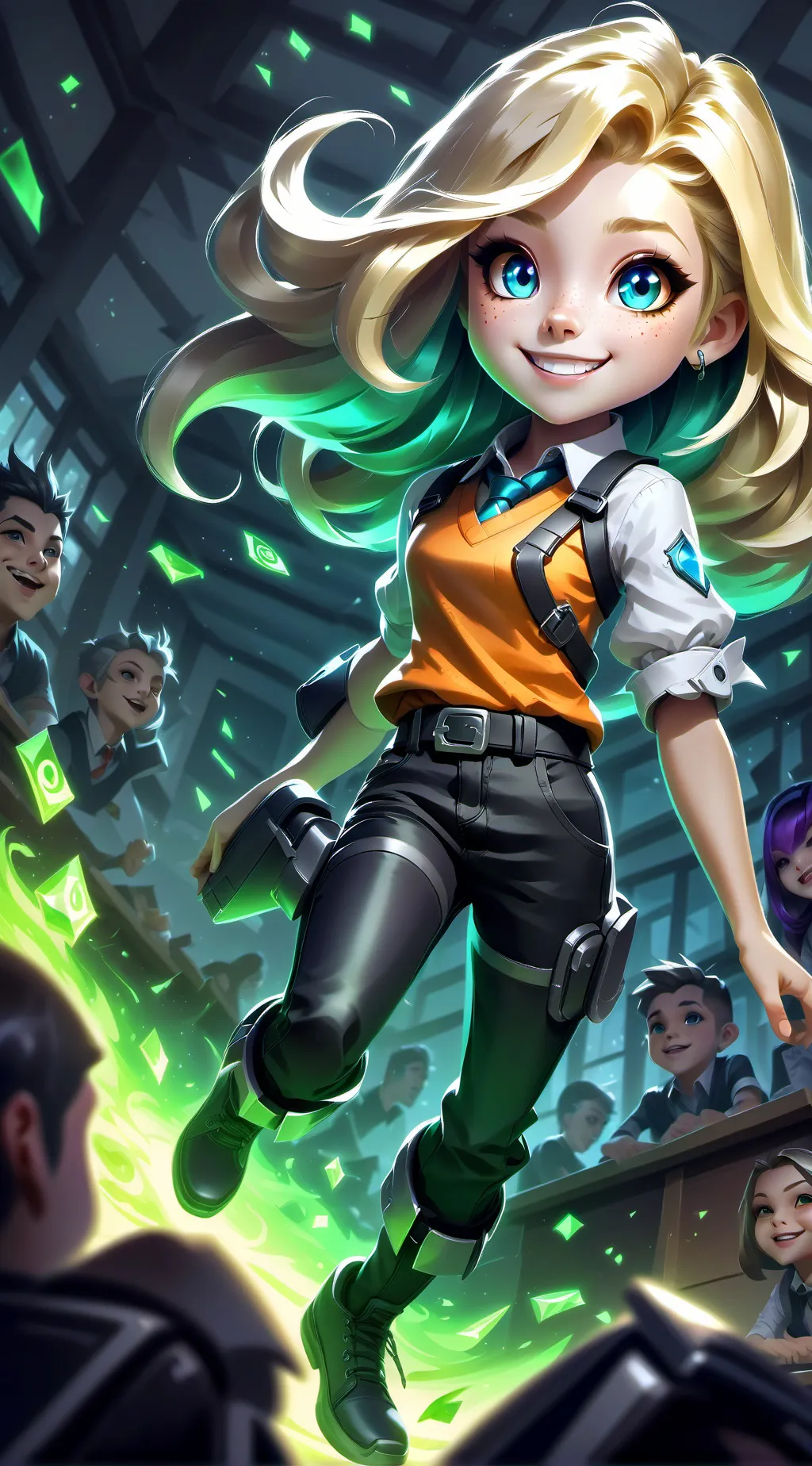 ai character: Emma background