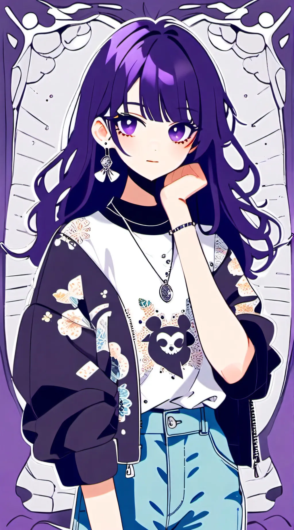 ai character: aph background