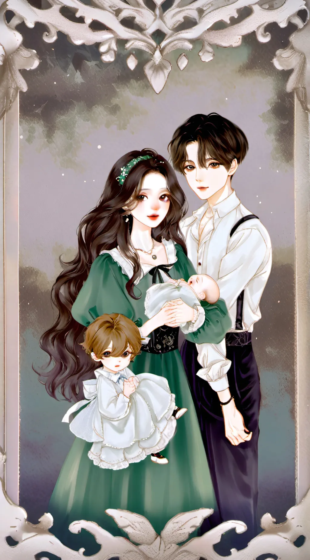 ai character: James kai and kat background