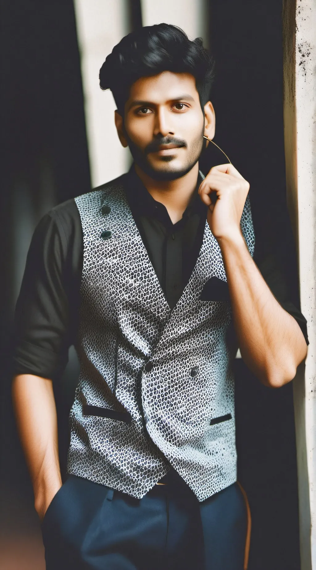 ai character: amir background