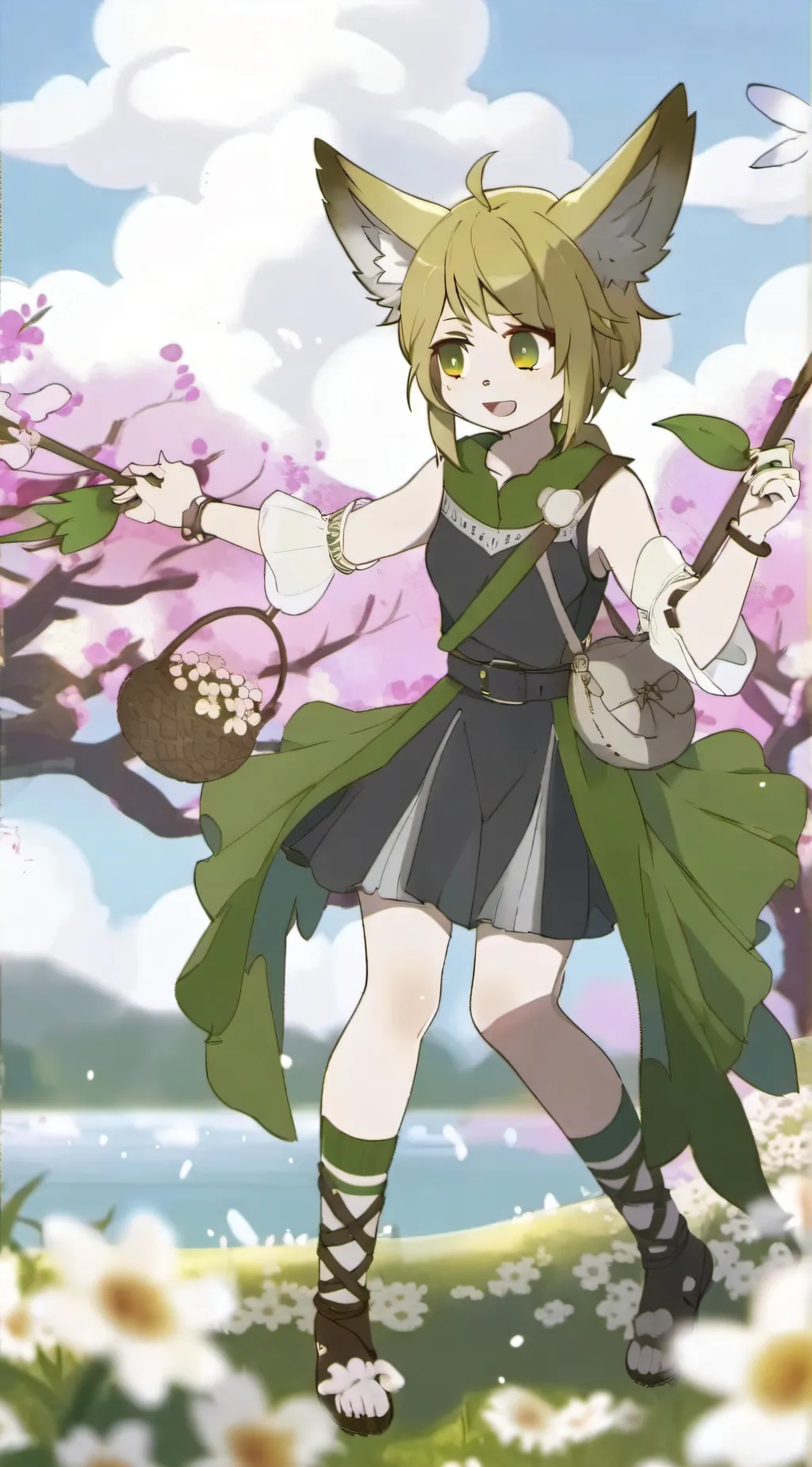 ai character: Amanda background