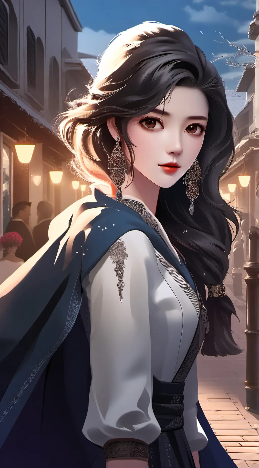 ai character: Lila background