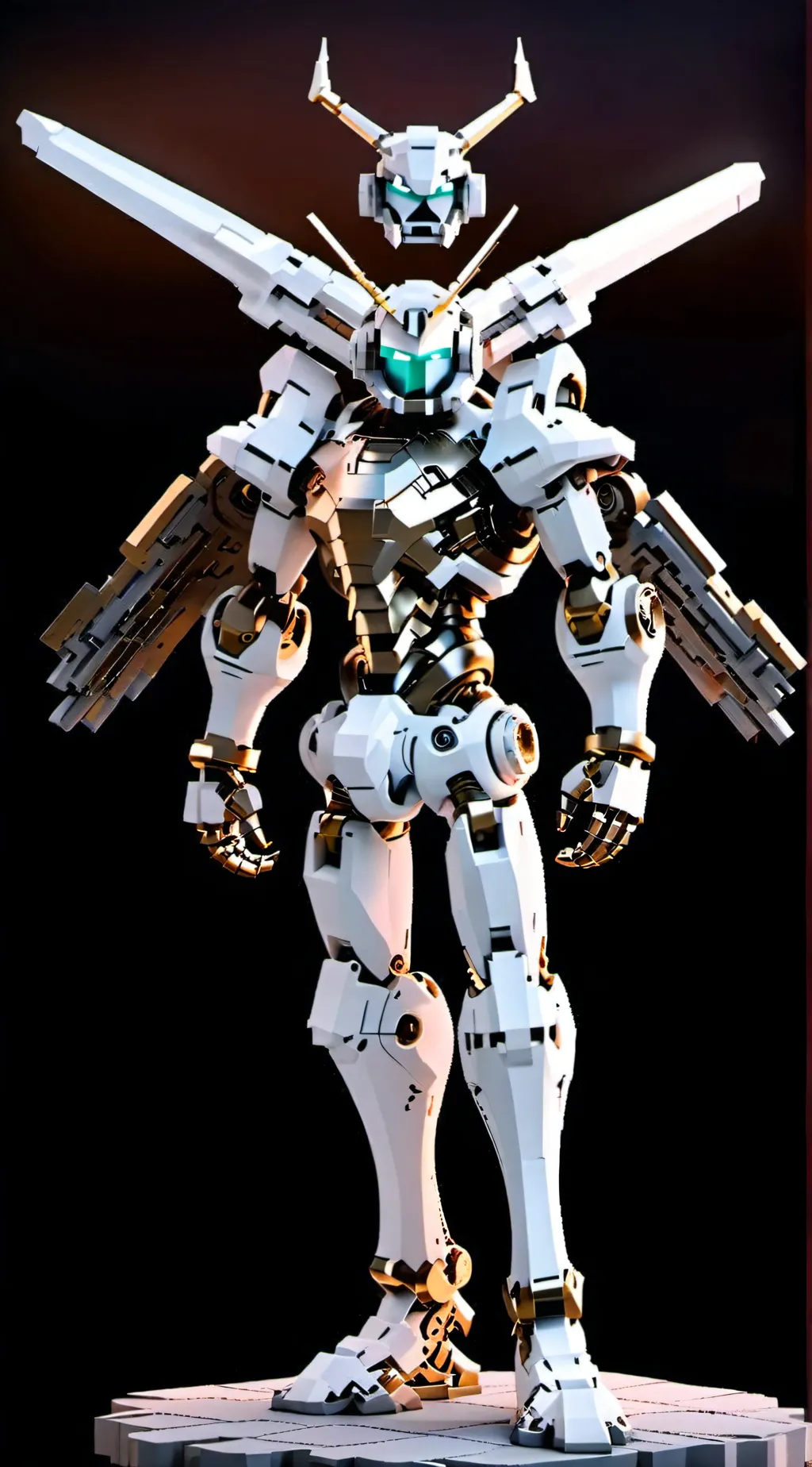 ai character: mincraft background