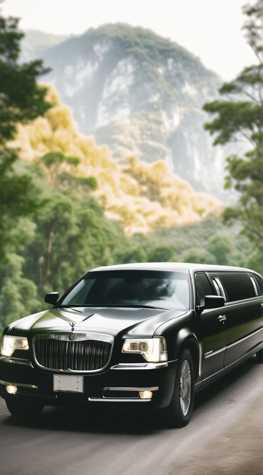 ai character: Mha road trip.  background