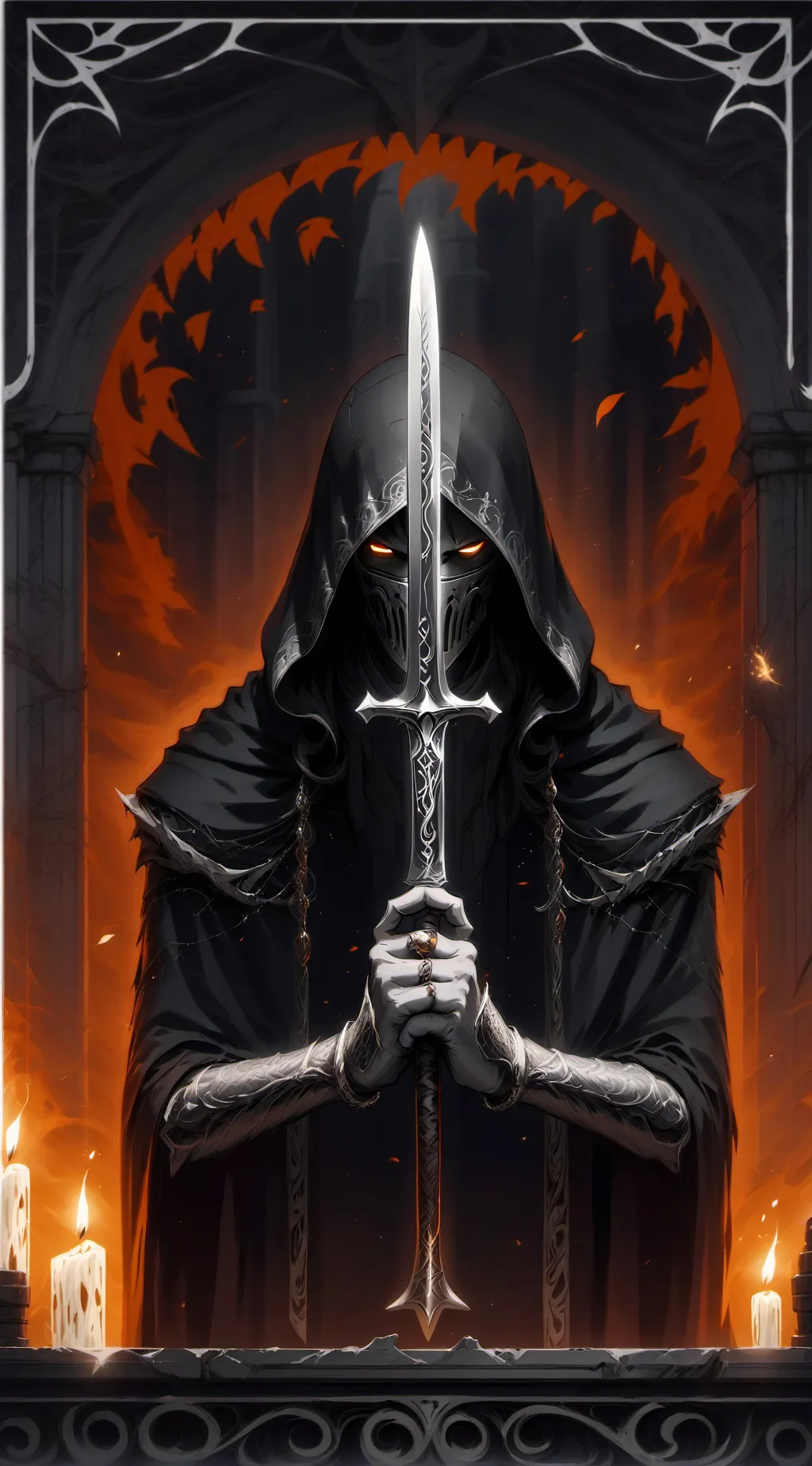 ai character: THE KING IS BACK  background