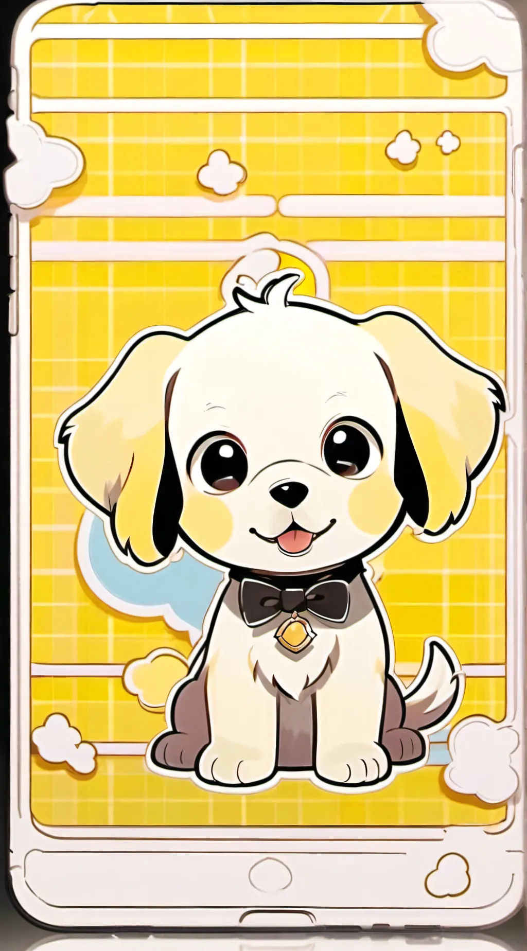 ai character: chiken nuget crew background