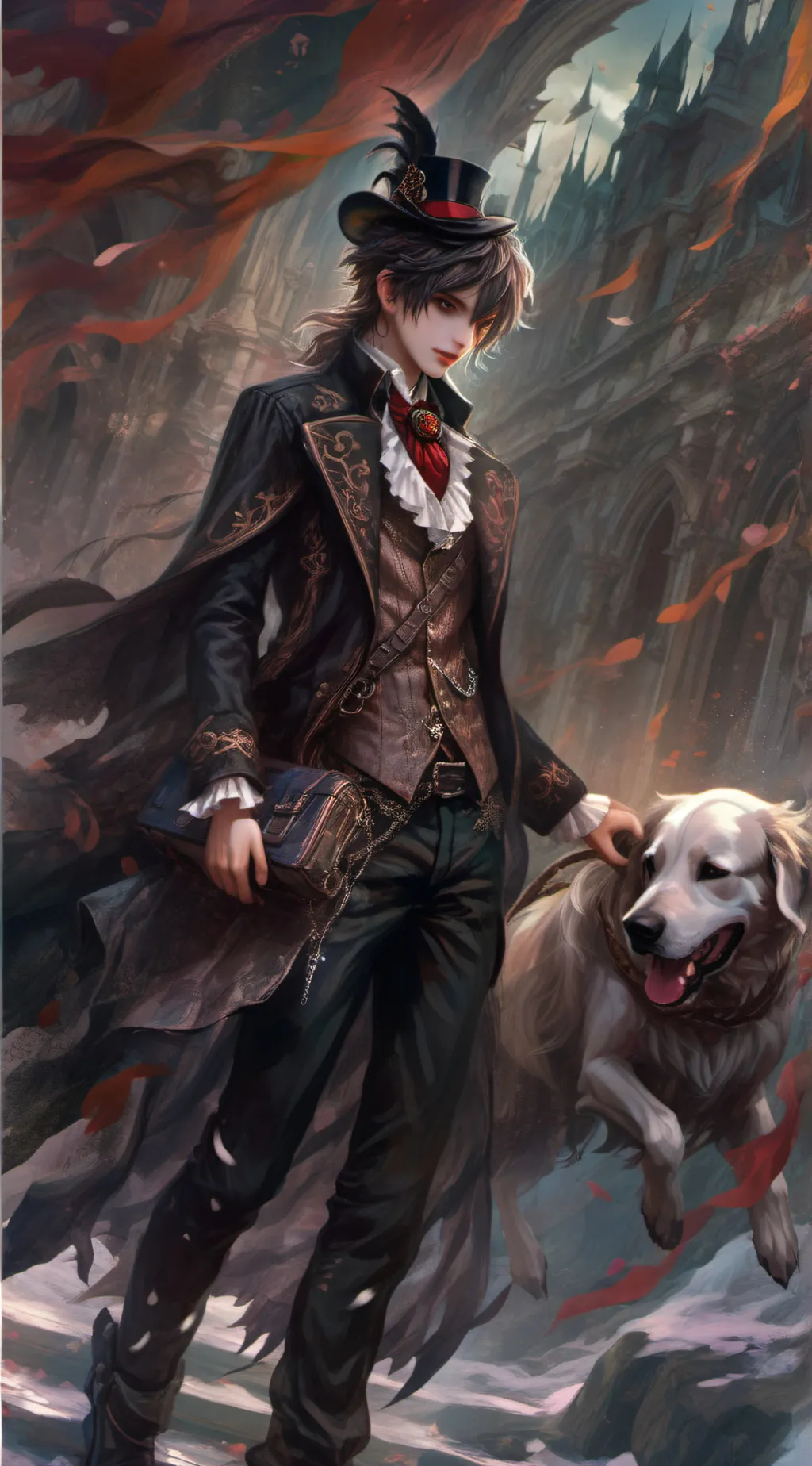 ai character: Hunter background