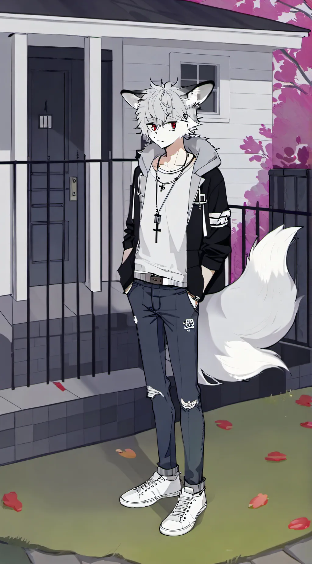 ai character: ♡Evan♡ background