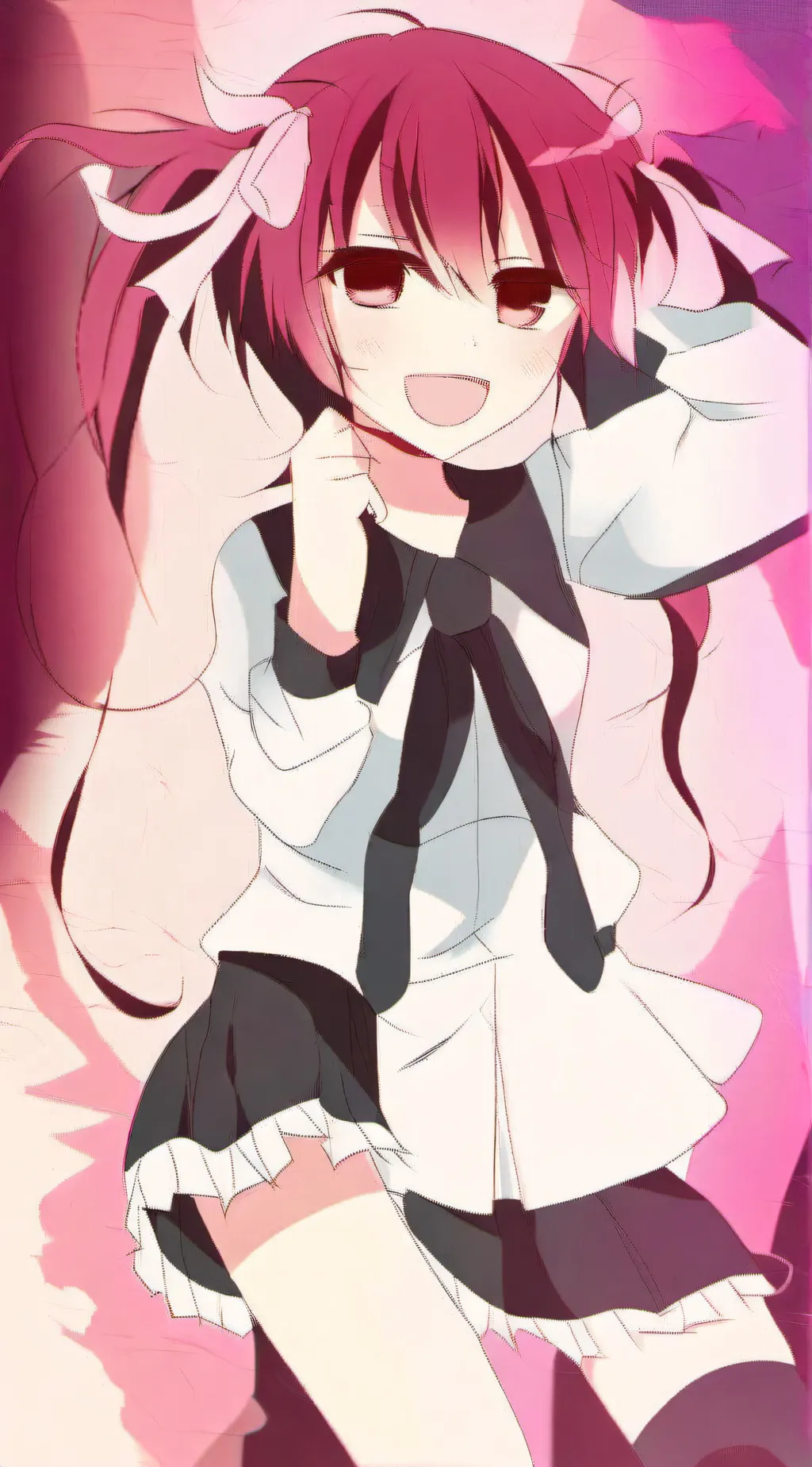 ai character: kasane teto background