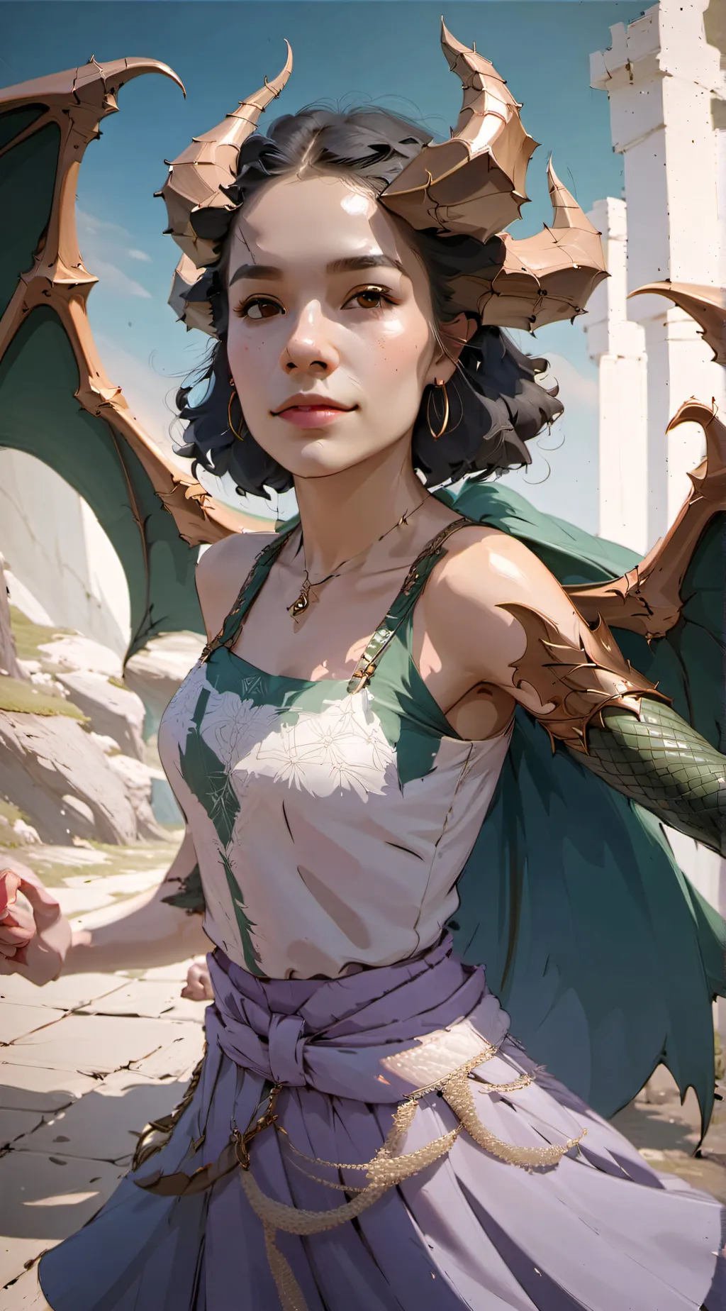 ai character: Eva background