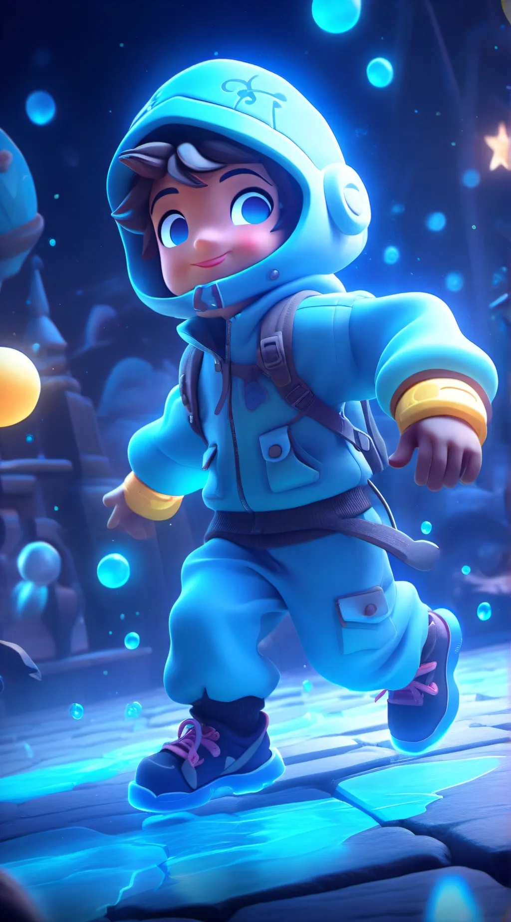 ai character: Nico&Cash background