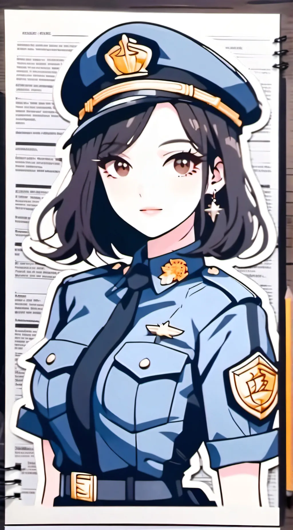 ai character: Aleah  background