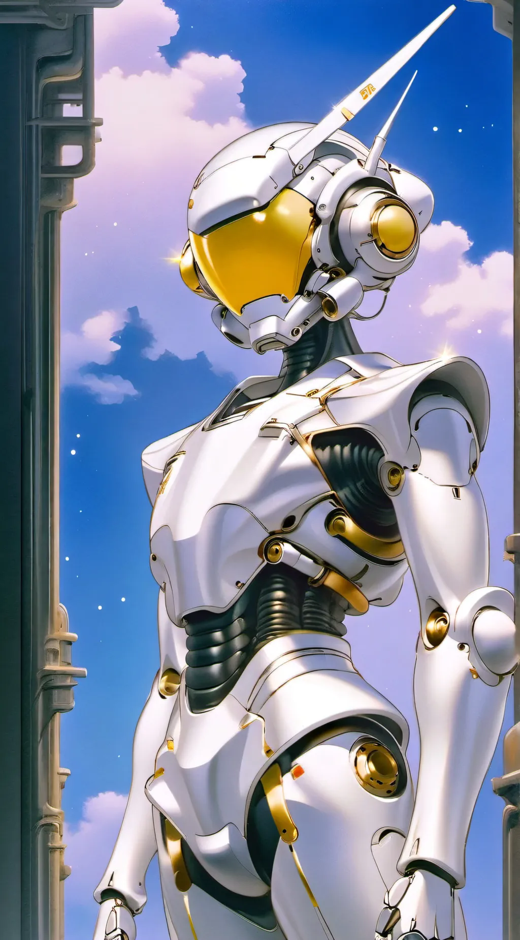 ai character: Robot  background