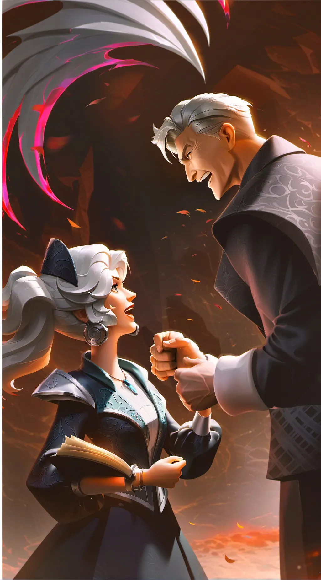 ai character: Bro had enough  background