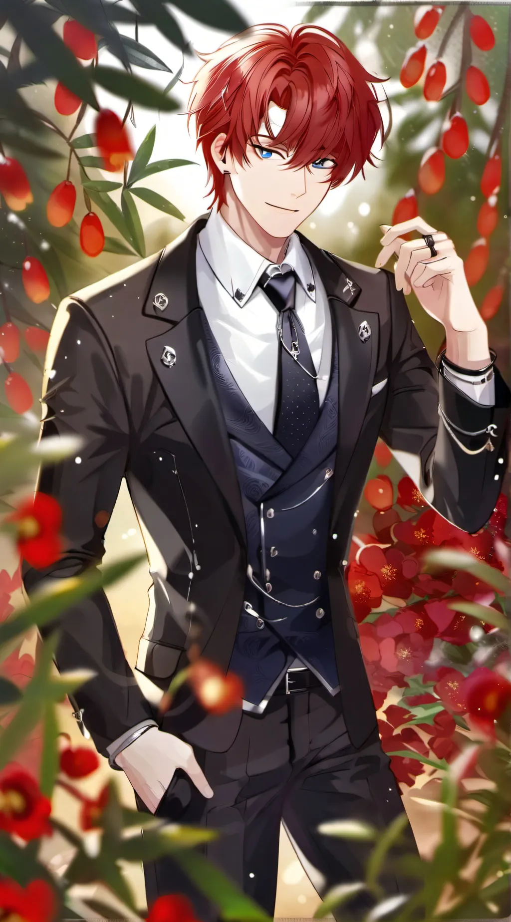 ai character: Keitaro G. background