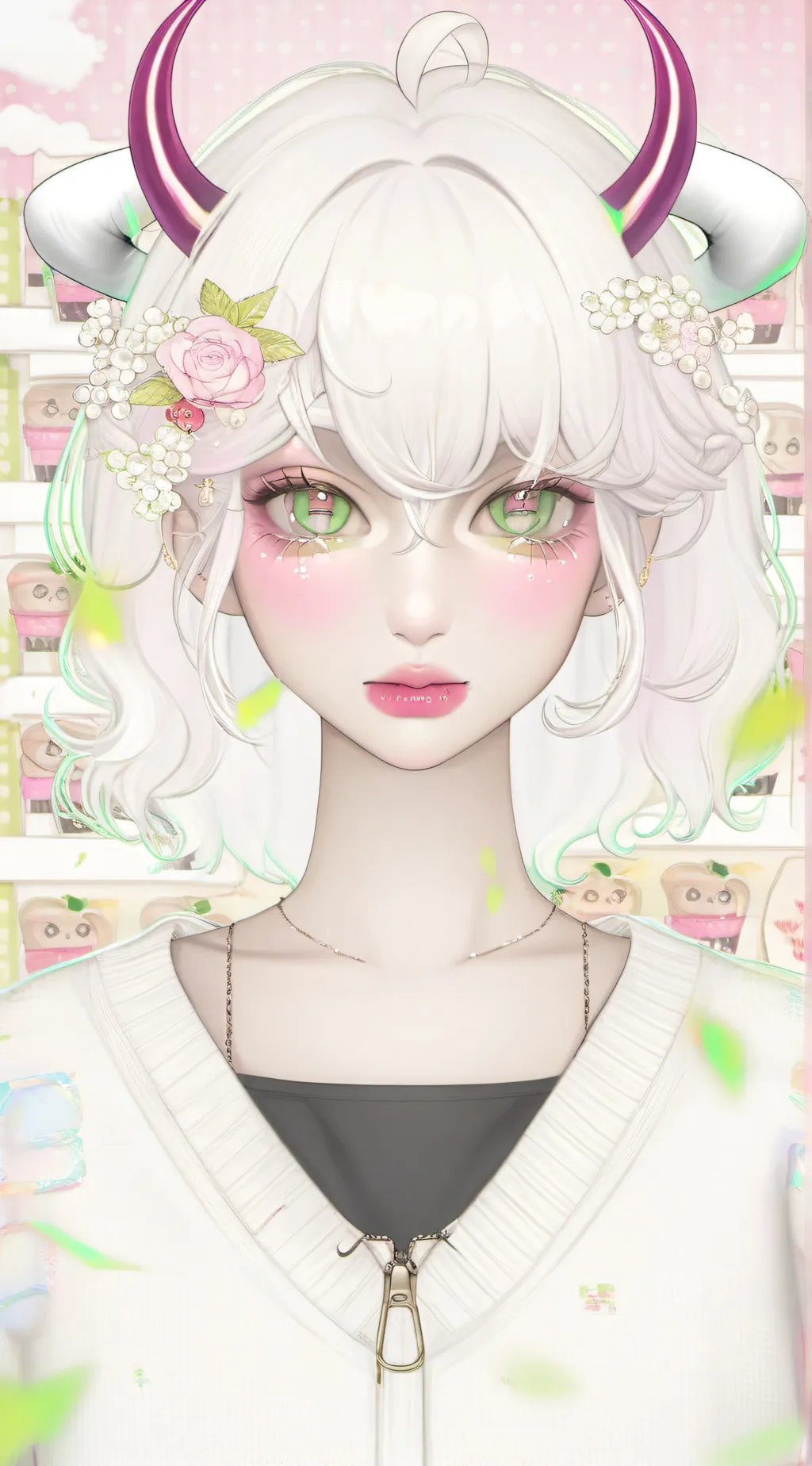 ai character: Bbh and skeppy background