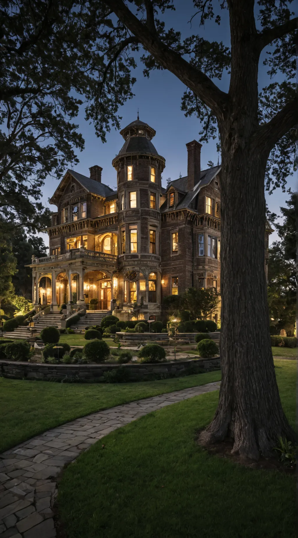 ai character: Escape the night🌌 background