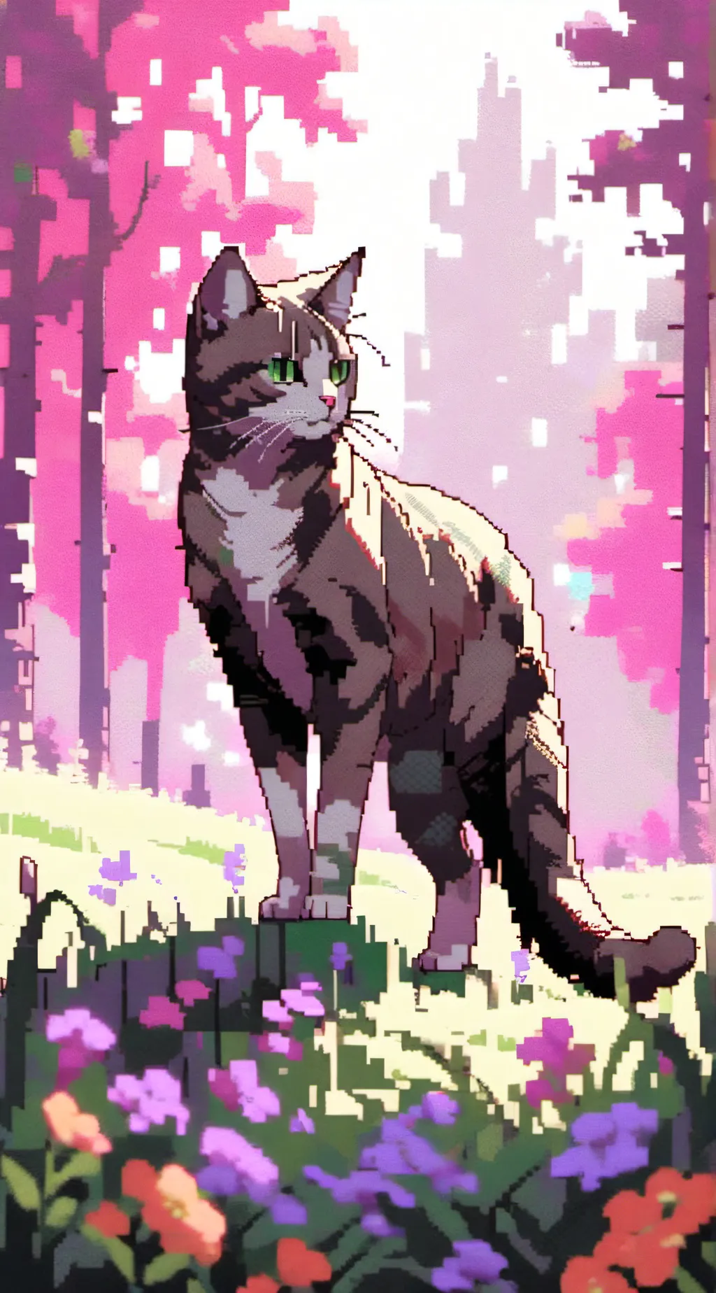 ai character: Paw background