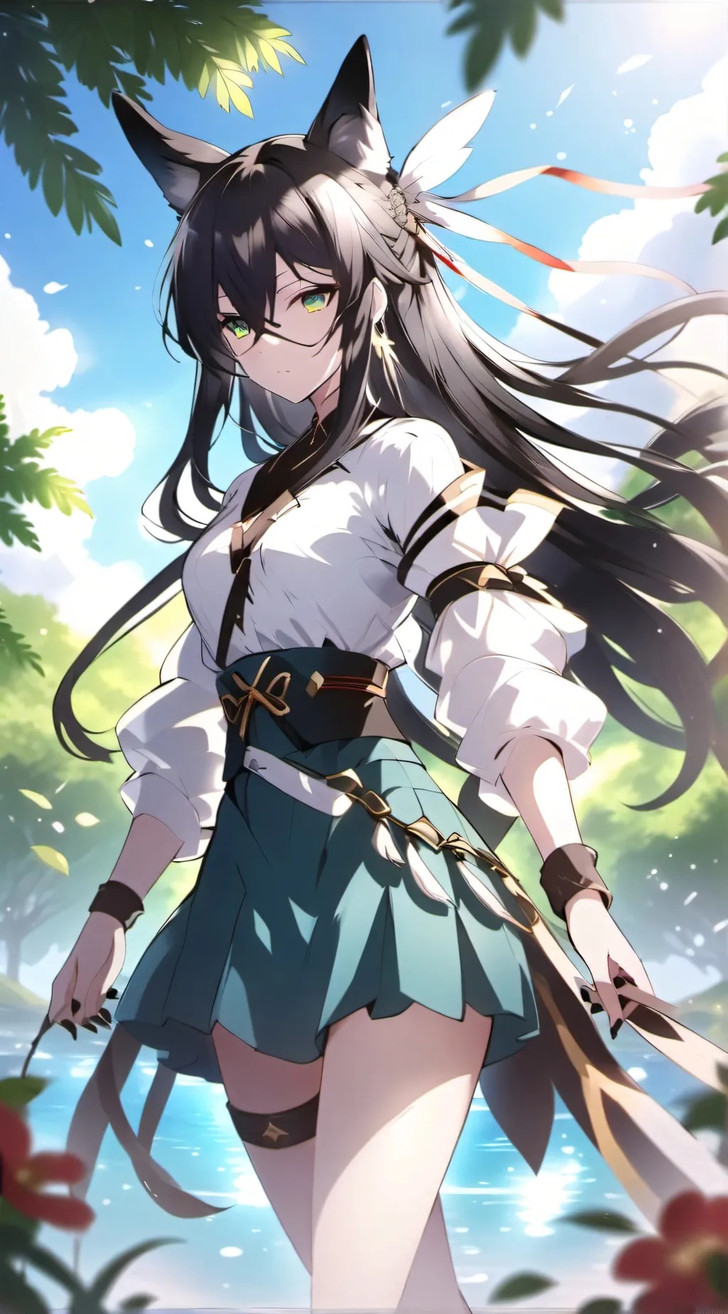 ai character: Gwen background