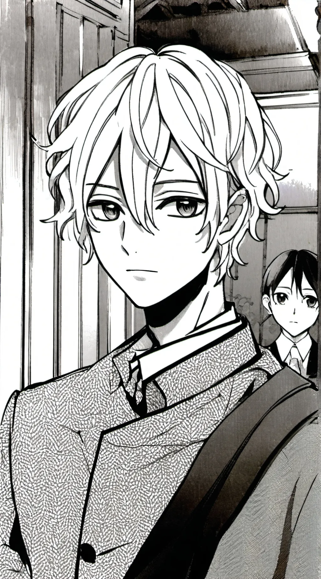 ai character: Downey. background