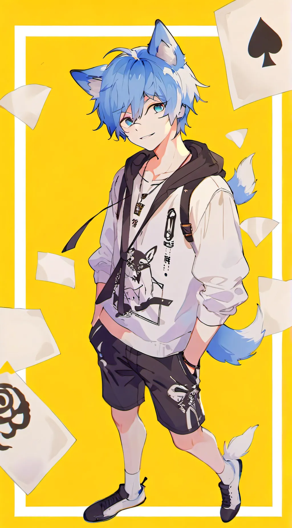 ai character: Kade background