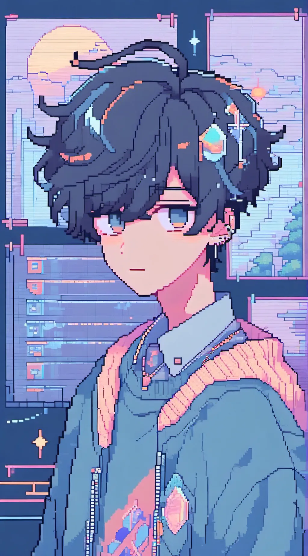 ai character: mha background