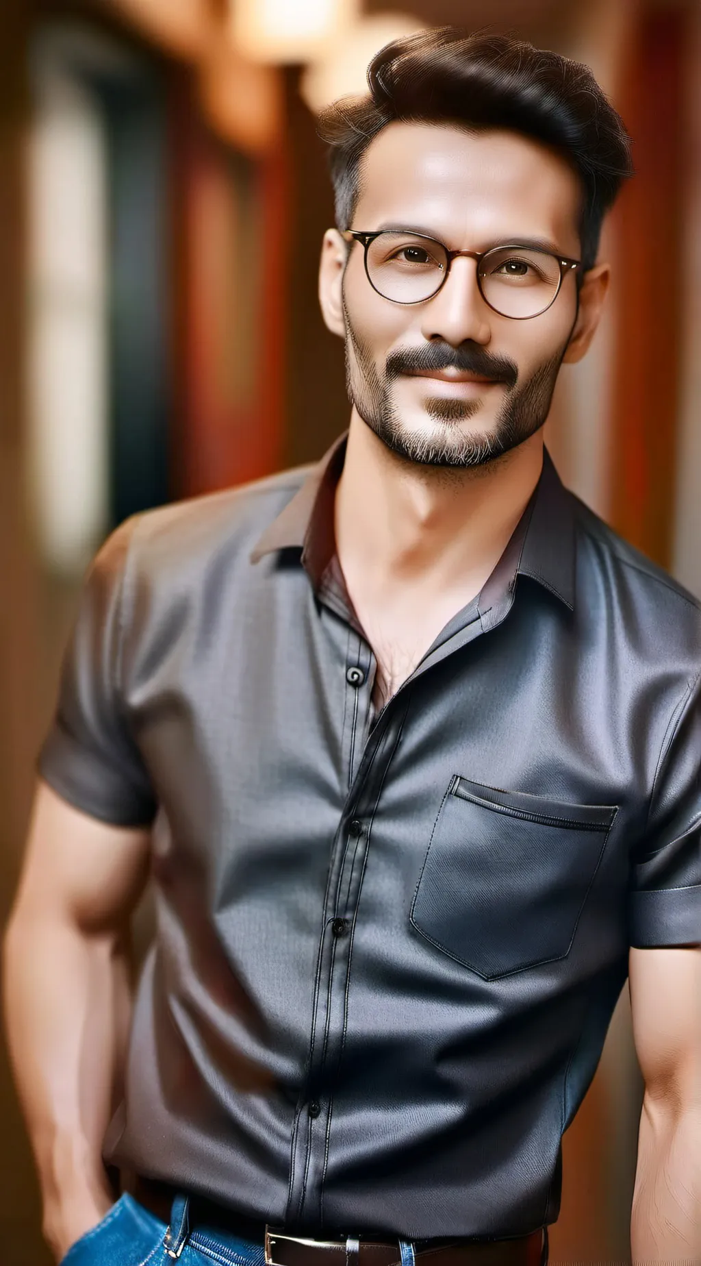 ai character: Strict dad background