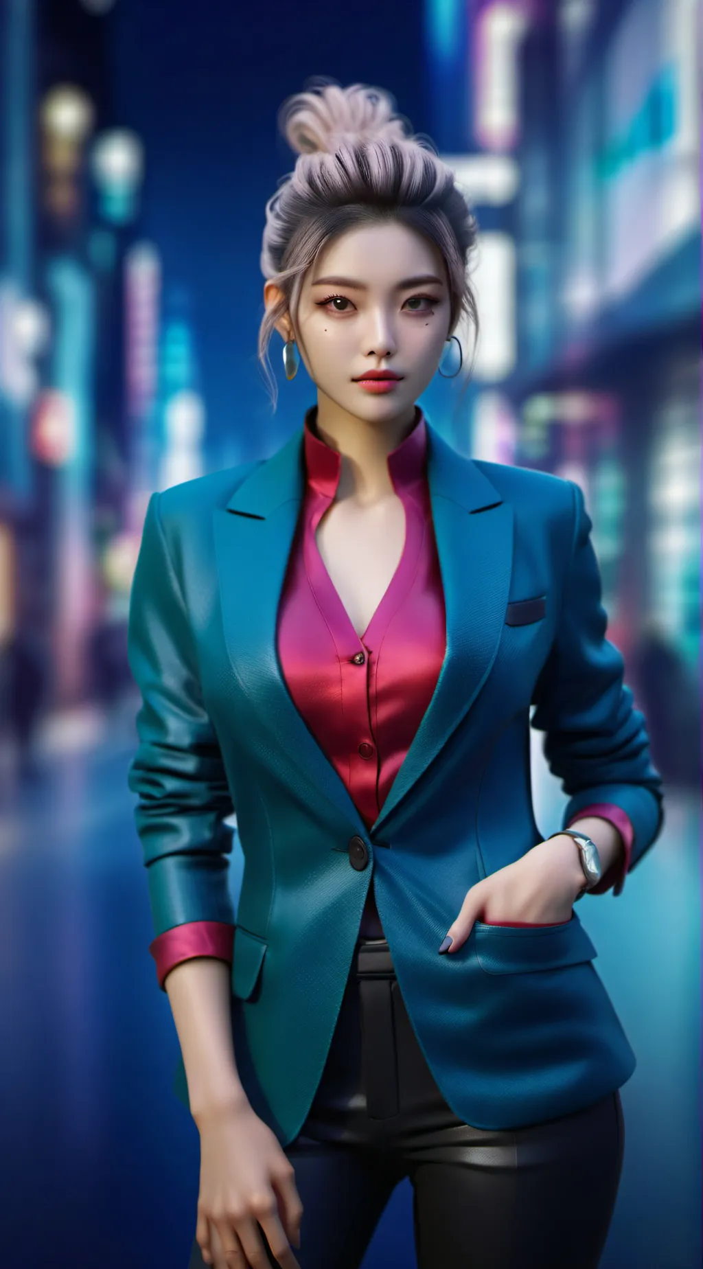 ai character: Himari background