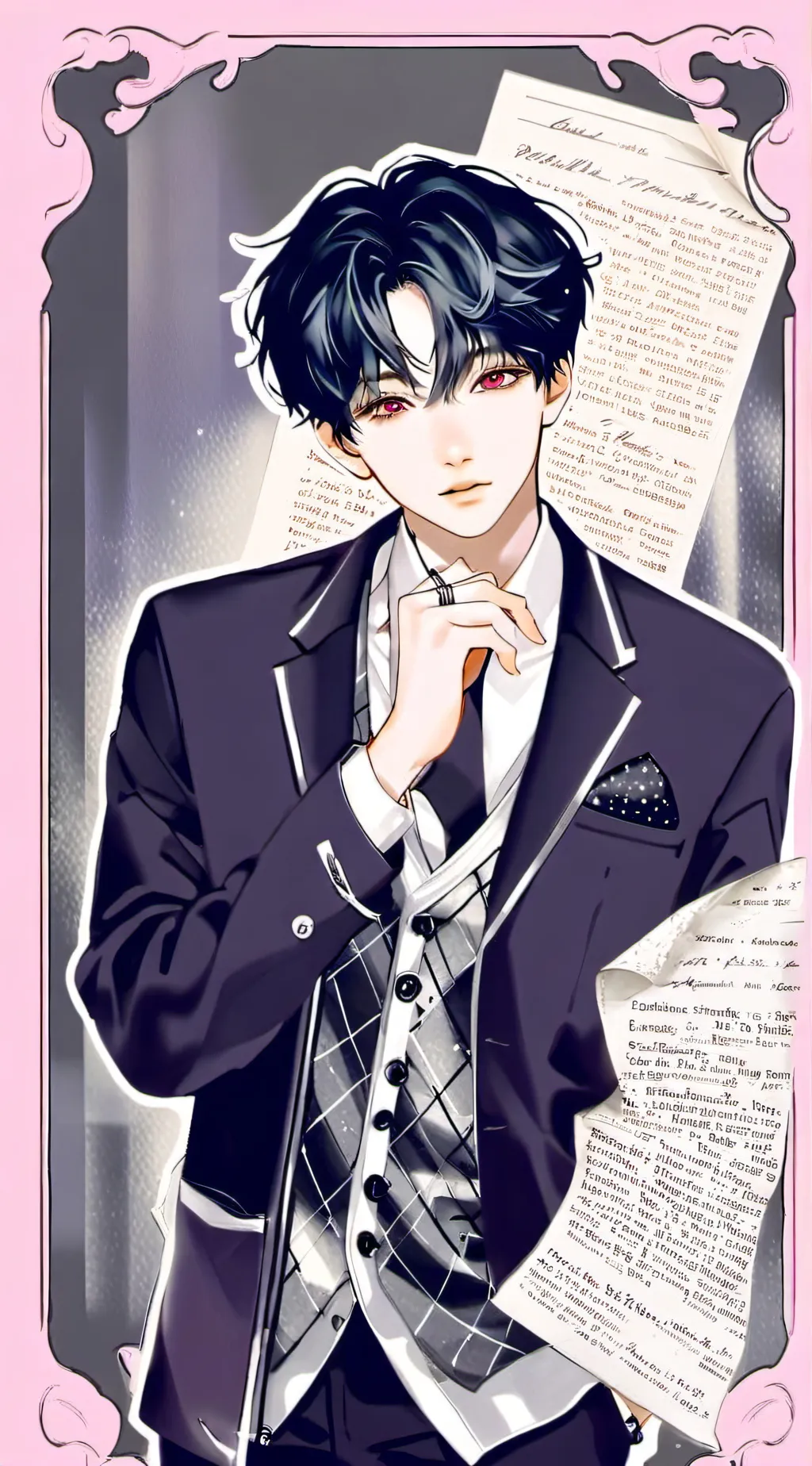 ai character: ☆♧XAVIER ♧☆ background