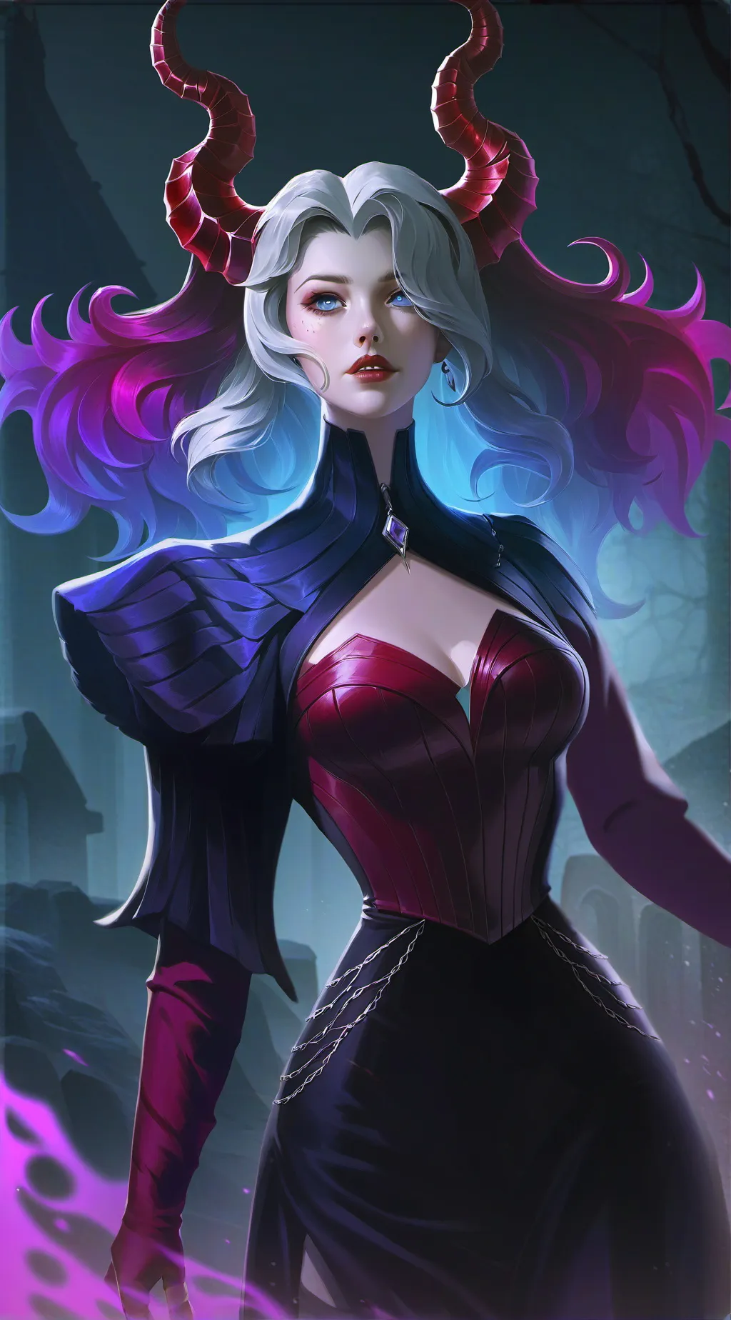 ai character: Maiden Madenceria background