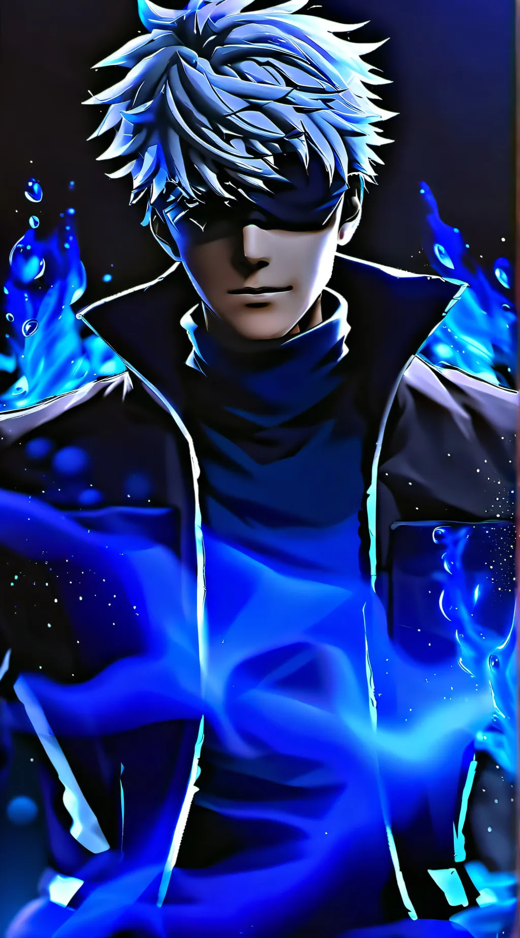 ai character: fã de gojo background