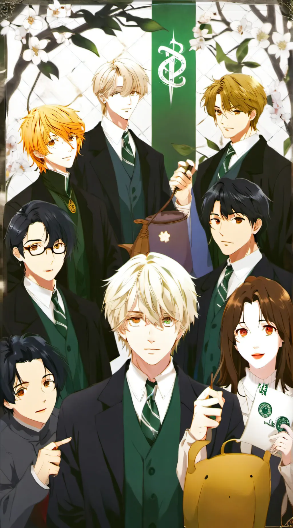 ai character: Slytherin gang background