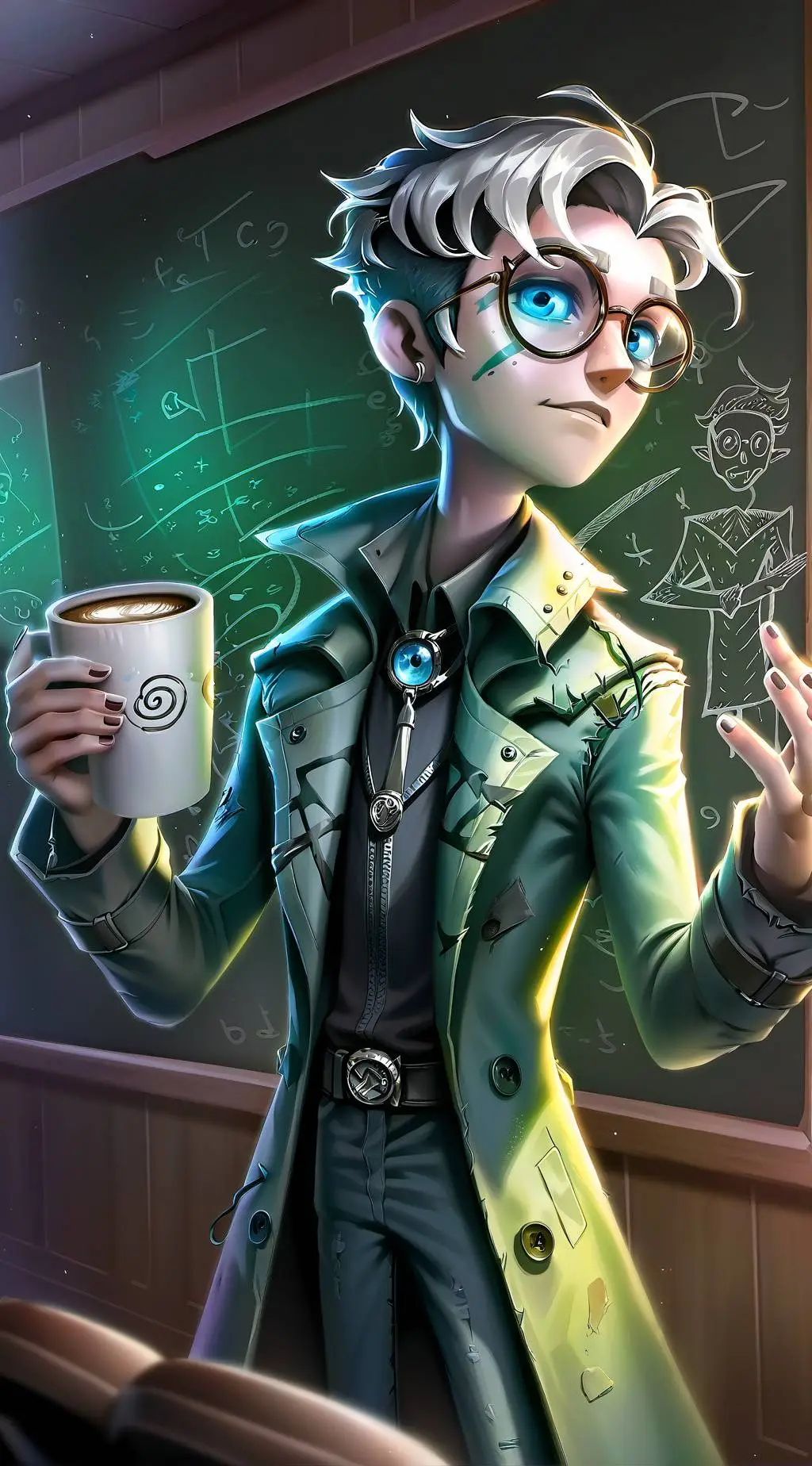 ai character: Sack background