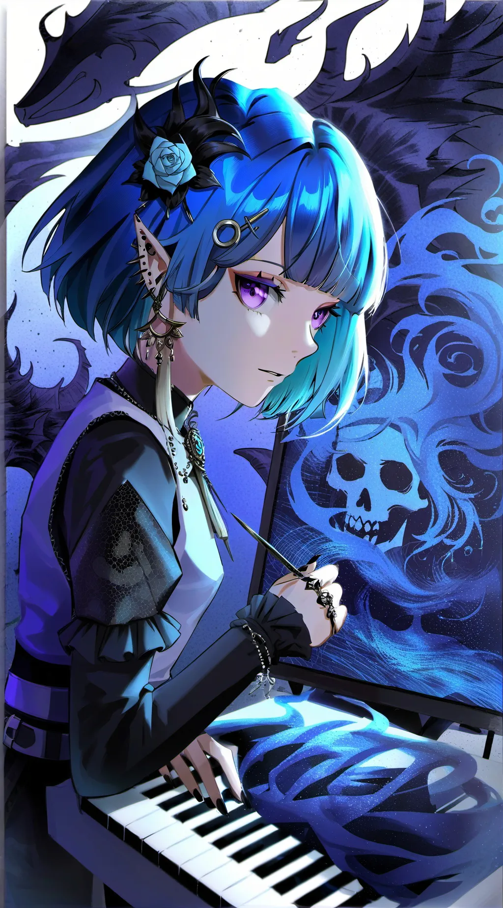 ai character: Evelynne background