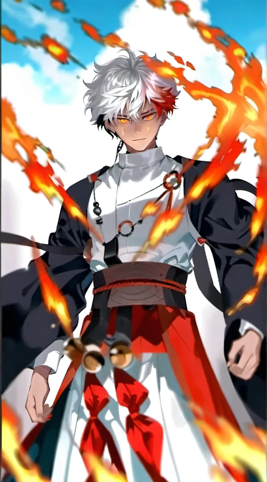 ai character: Ryu Tamaki background