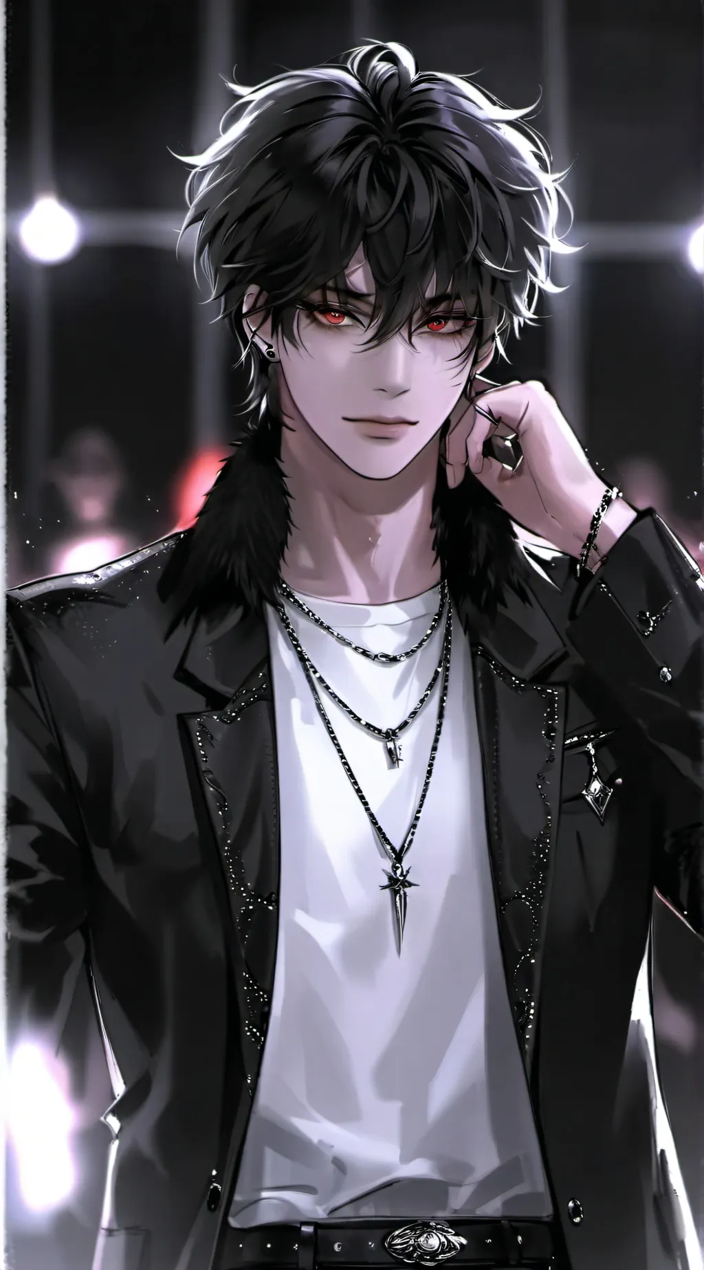 ai character: Andrew😏 background