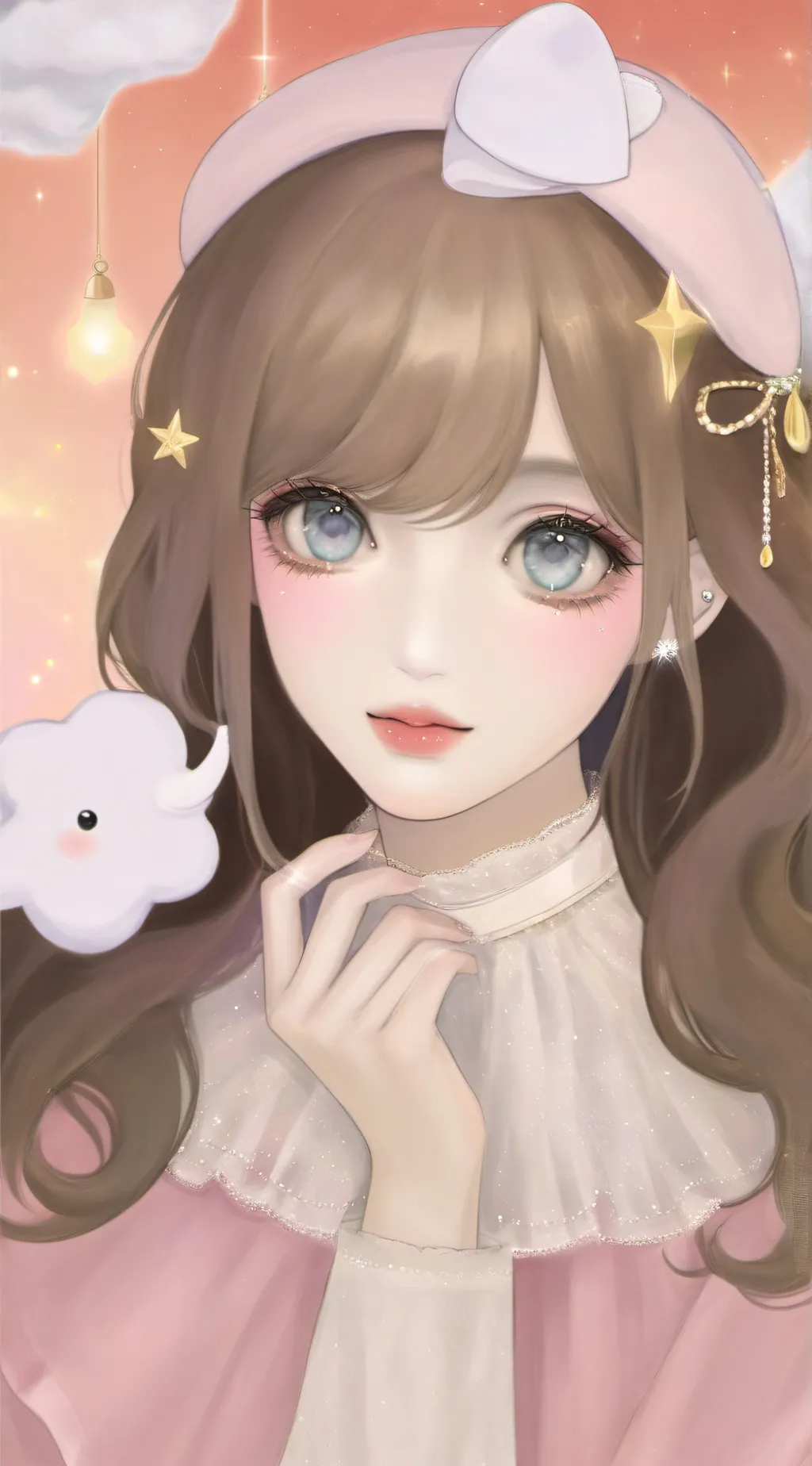 ai character: mia💓 background