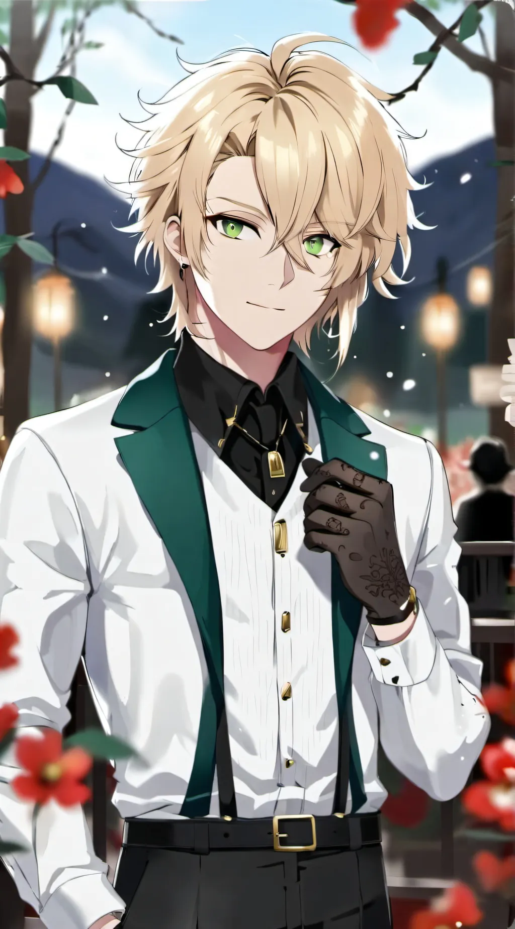 ai character: Aaron Warner background