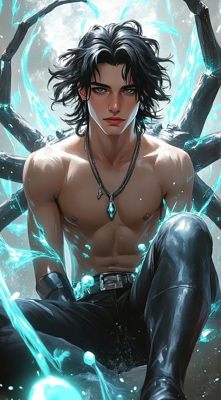 ai character: Viren 🕷 background