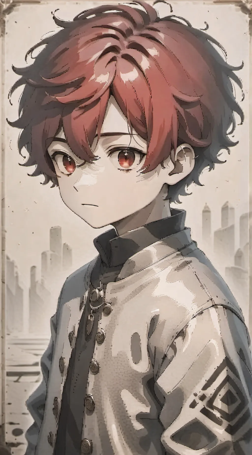ai character: Kirishima background