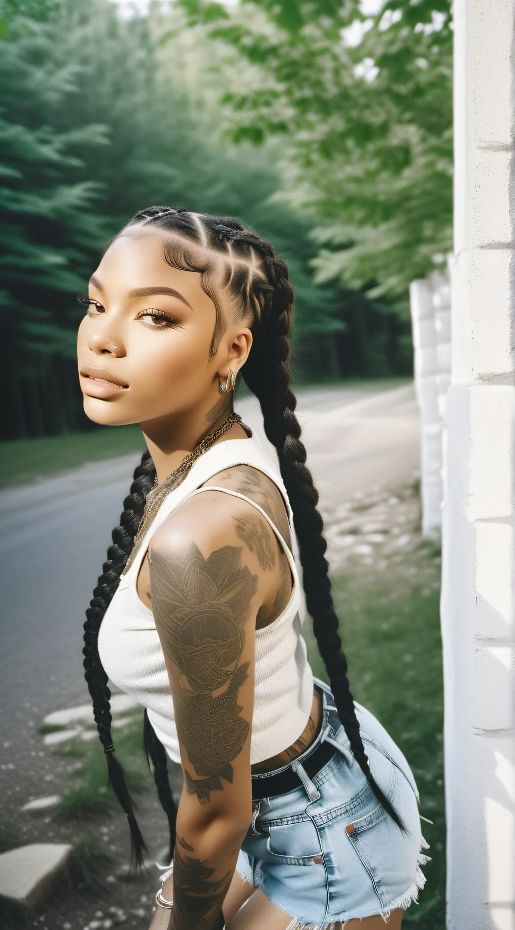 ai character: Ariyauna  background