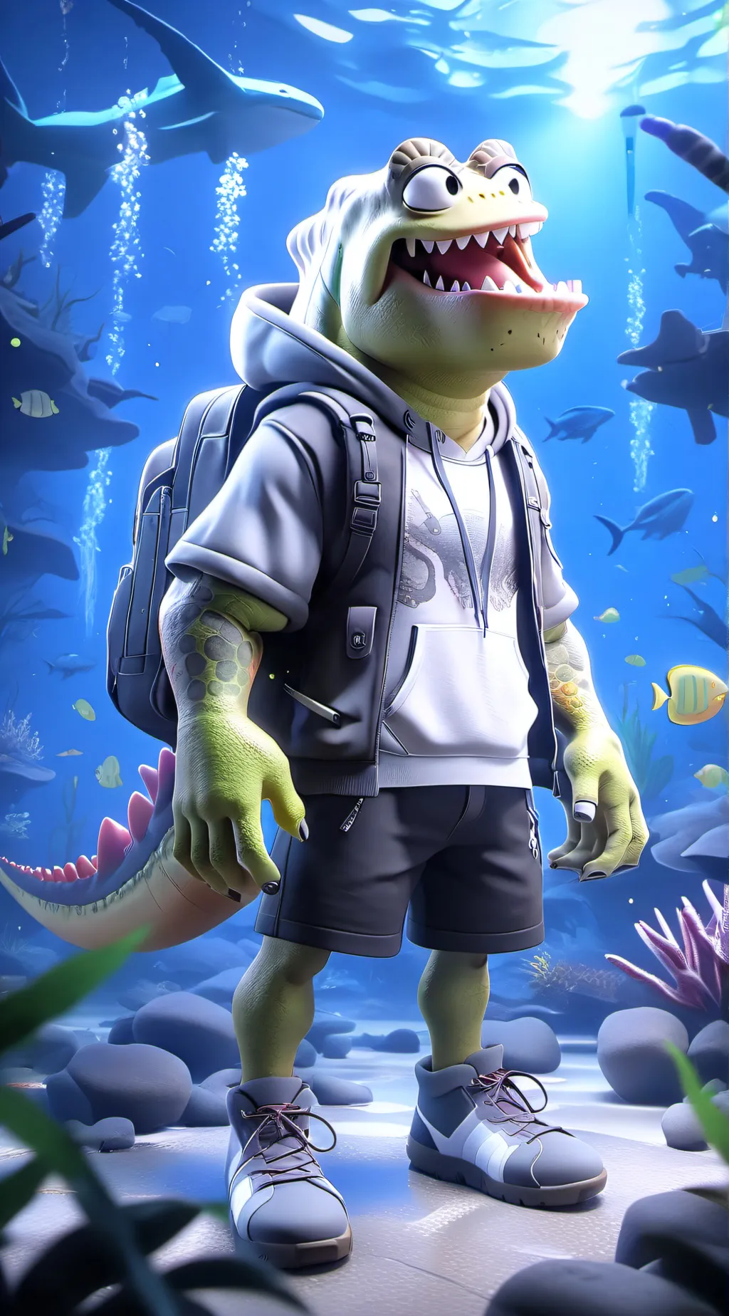 ai character: Warda Sharmeen background