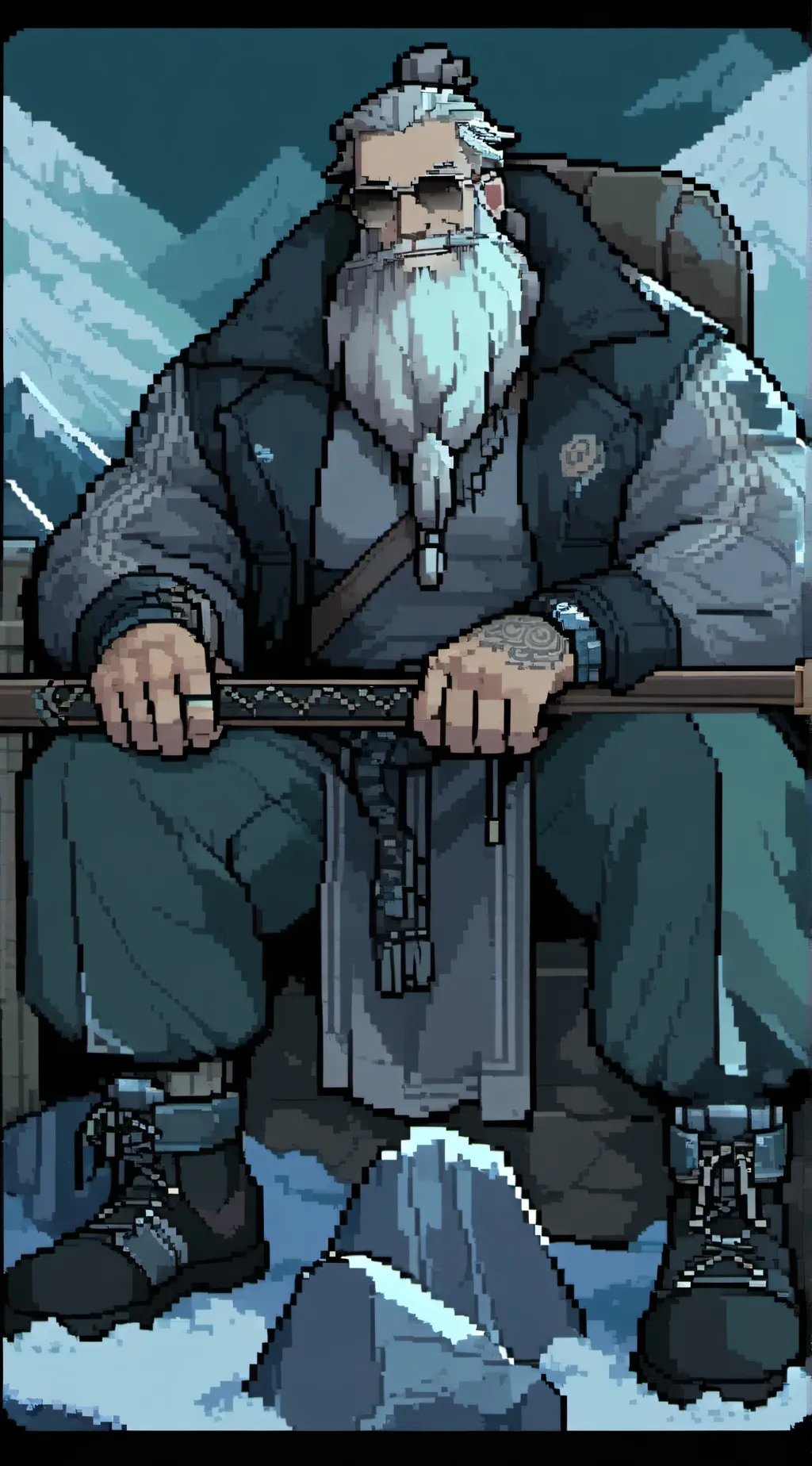 ai character: {∆~°𝔐𝔄ℜ𝔎°~∆} background