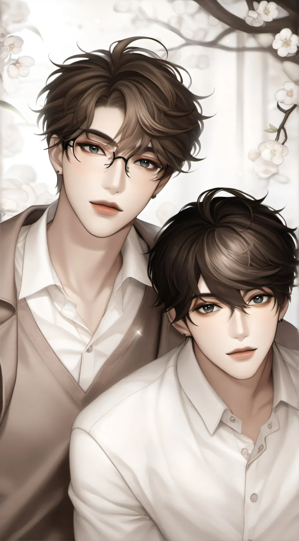 ai character: Xavier and Gabriel background