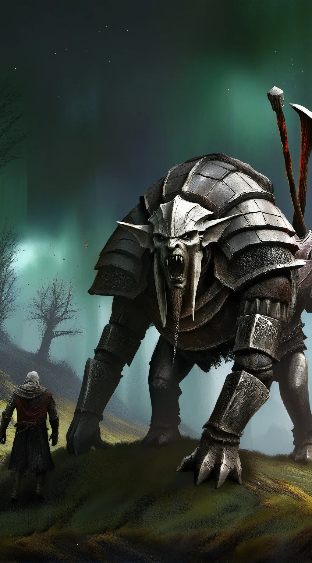 ai character: Drarry poly background