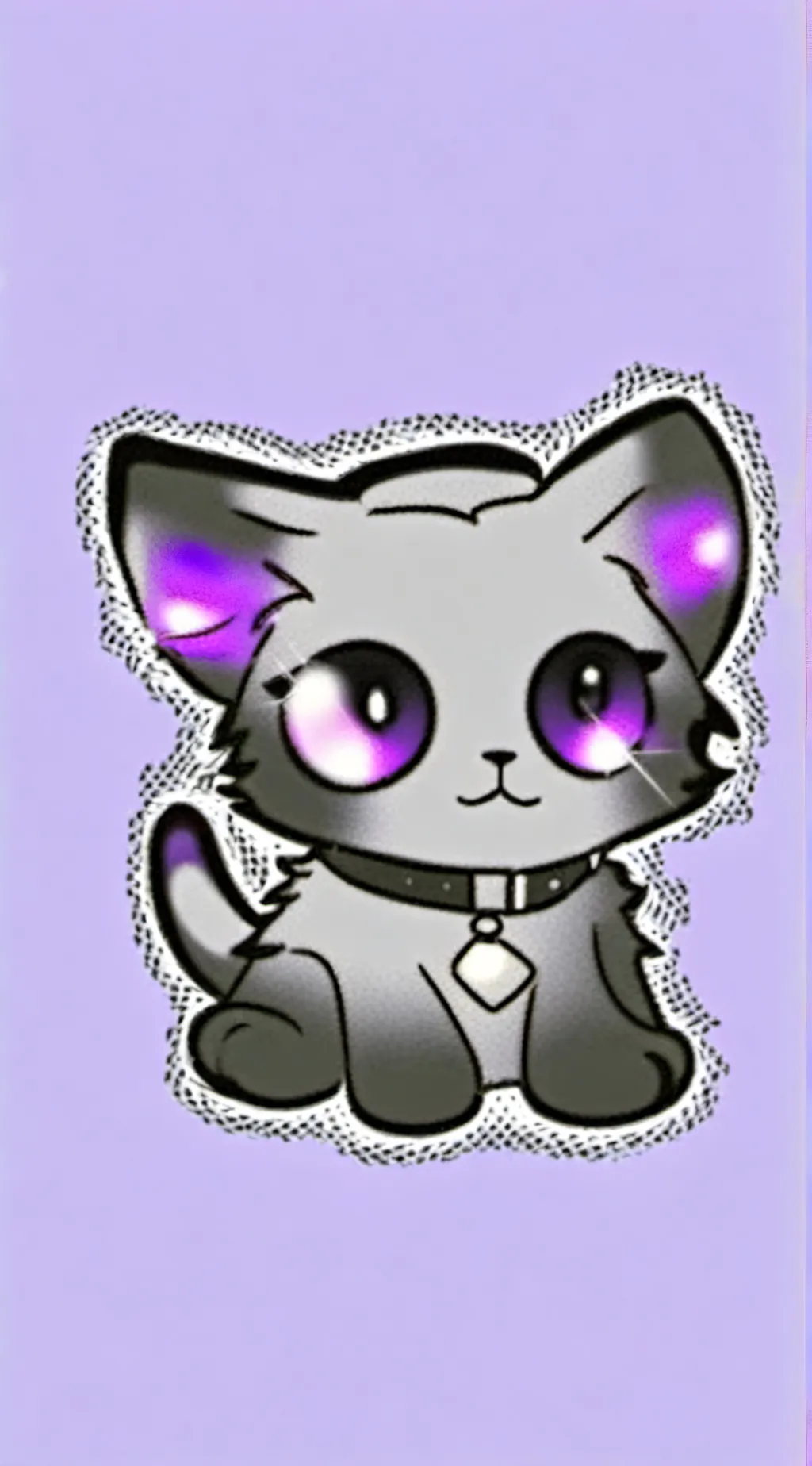 ai character: Cat Uzi background