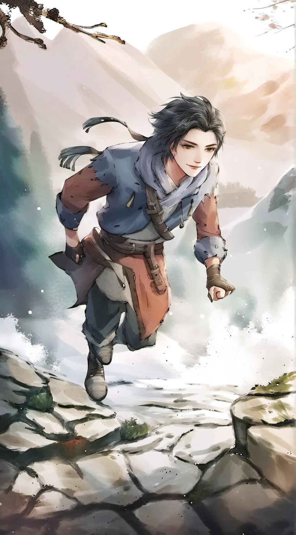 ai character: Noah background