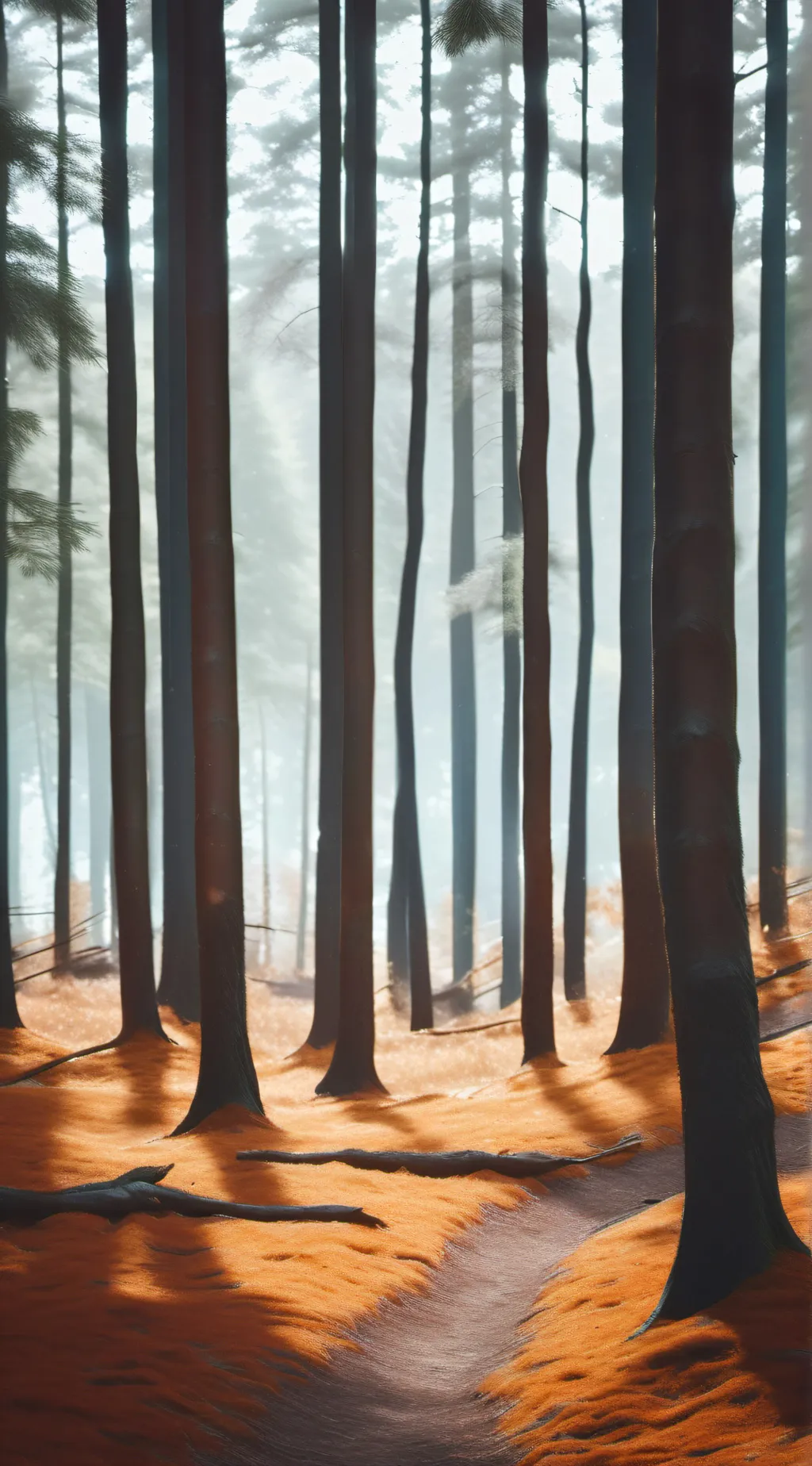 ai character: COD ( forest) background