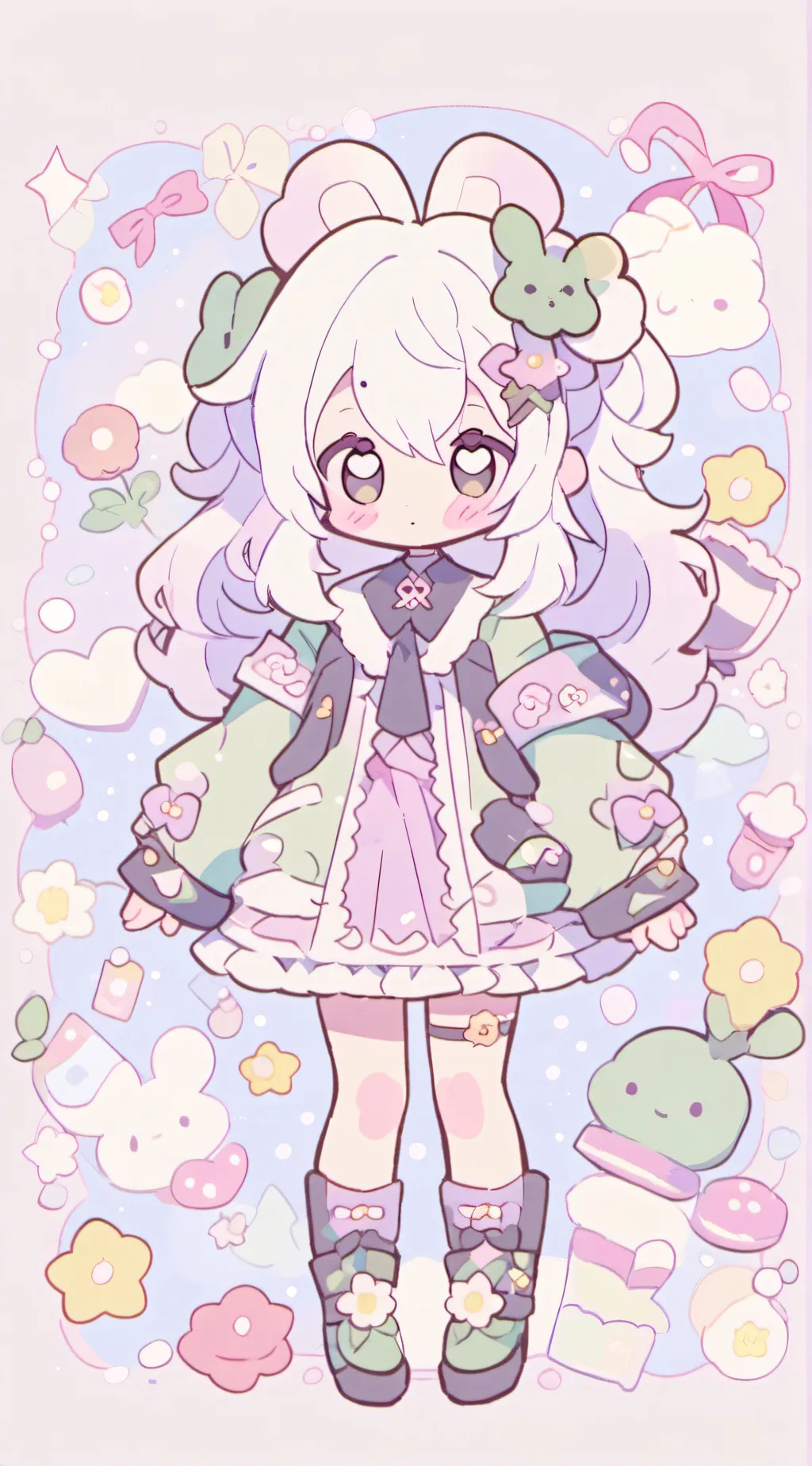 ai character: Sprunki background